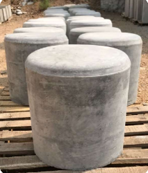 Banco En Concreto D: 0.5 m