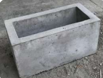 Jardinera Rectangular Mediana En Concreto